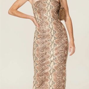 Vixen Faux Leather Dress